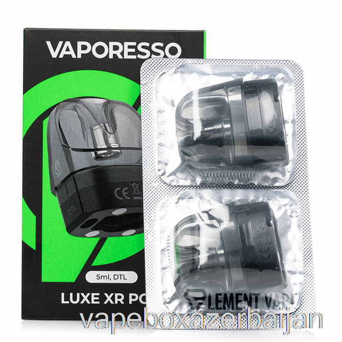 E-Juice Vape Vaporesso LUXE XR Replacement Pods 5mL DTL Pods
